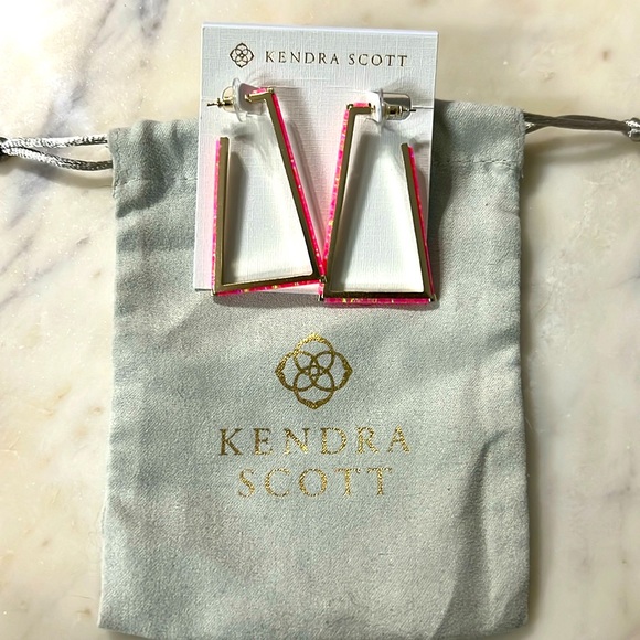 KS Easton Earrings in Kyocera Opal - Picture 1 of 2